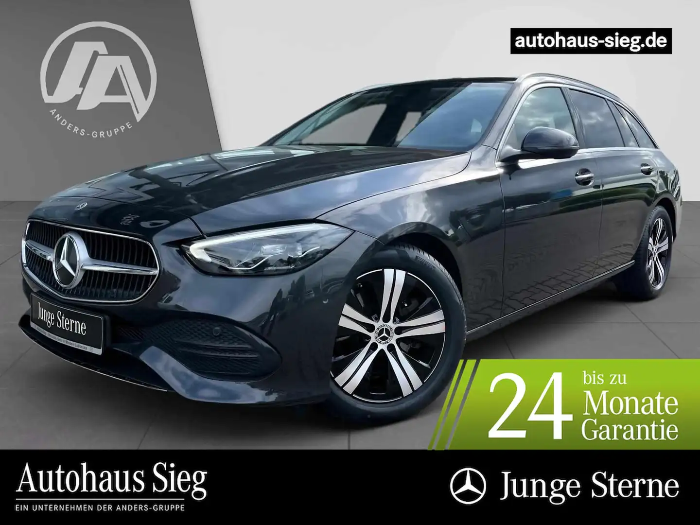 Mercedes-Benz C 200 T Avantgarde AdvPlus+LED+Kam+Pano+EASY+Mem Grau - 1