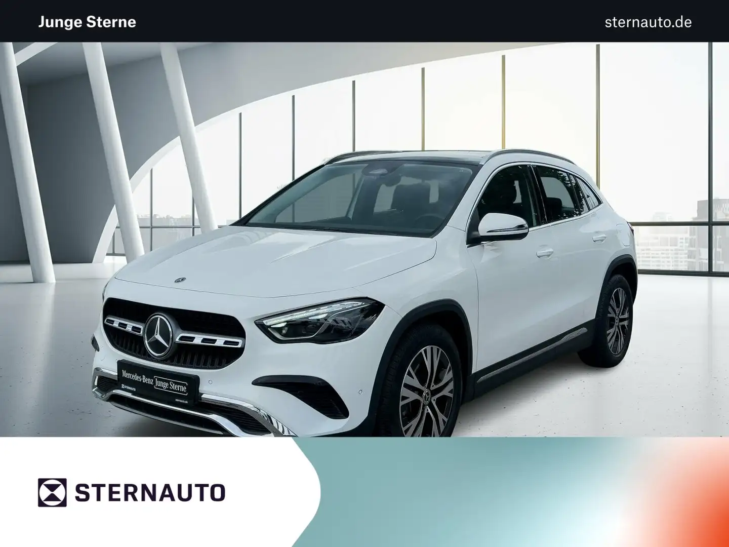 Mercedes-Benz GLA 180 GLA 180 Progressive Advanced Pano Distro Multibeam Weiß - 1
