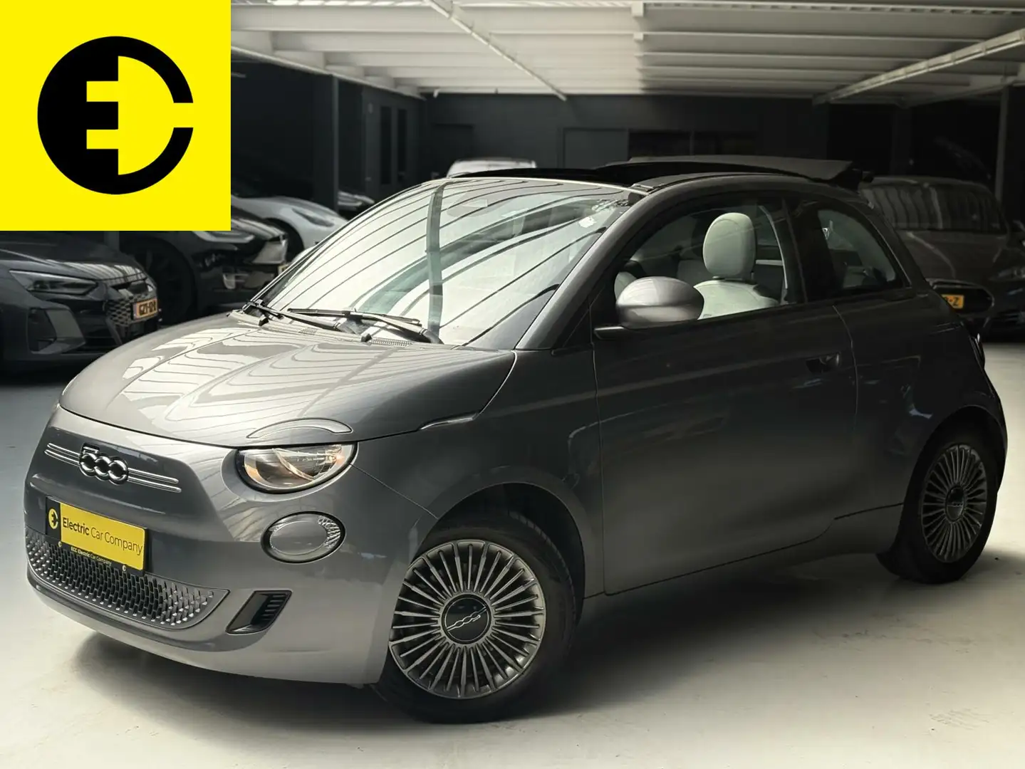 Fiat 500C Icon 42 kWh Grijs - 1