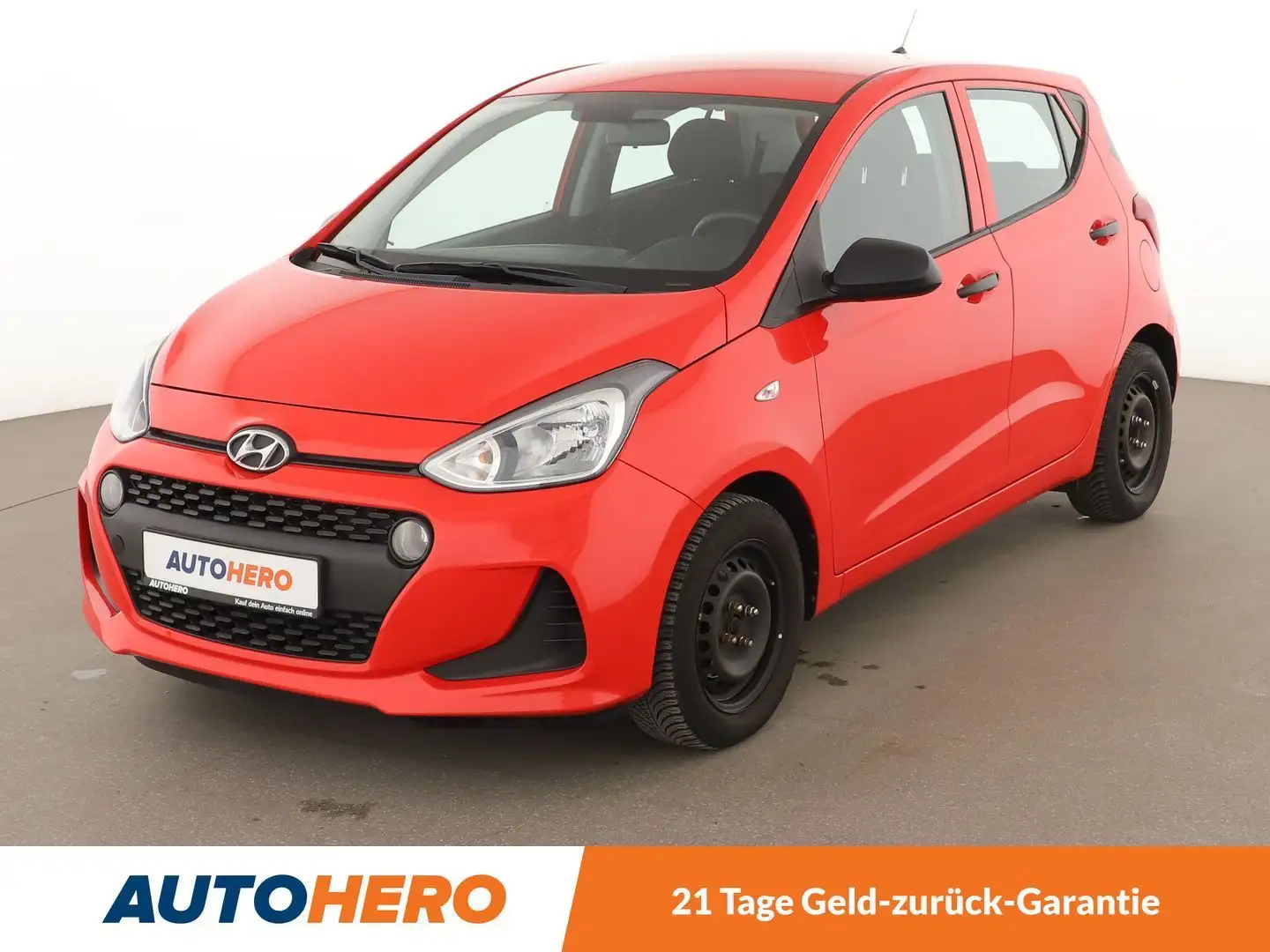 Hyundai i10 1.0 Pure*1.HAND*GARANTIE*WENIG-KM* Rot - 1