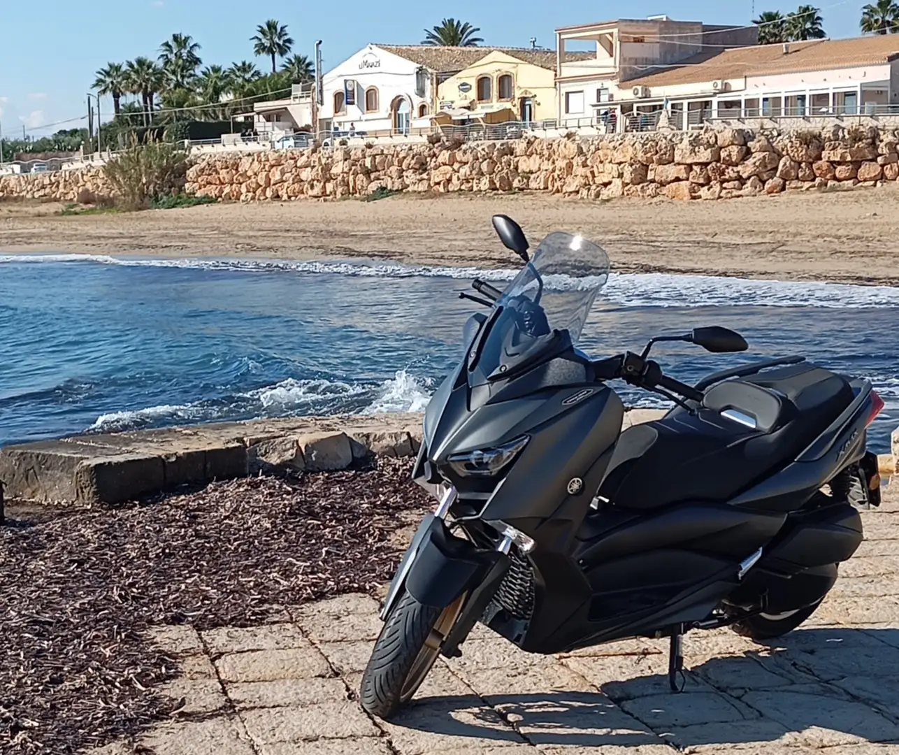 Yamaha X-Max 300 doppia chiave - blocco ruota - Grigio - 1