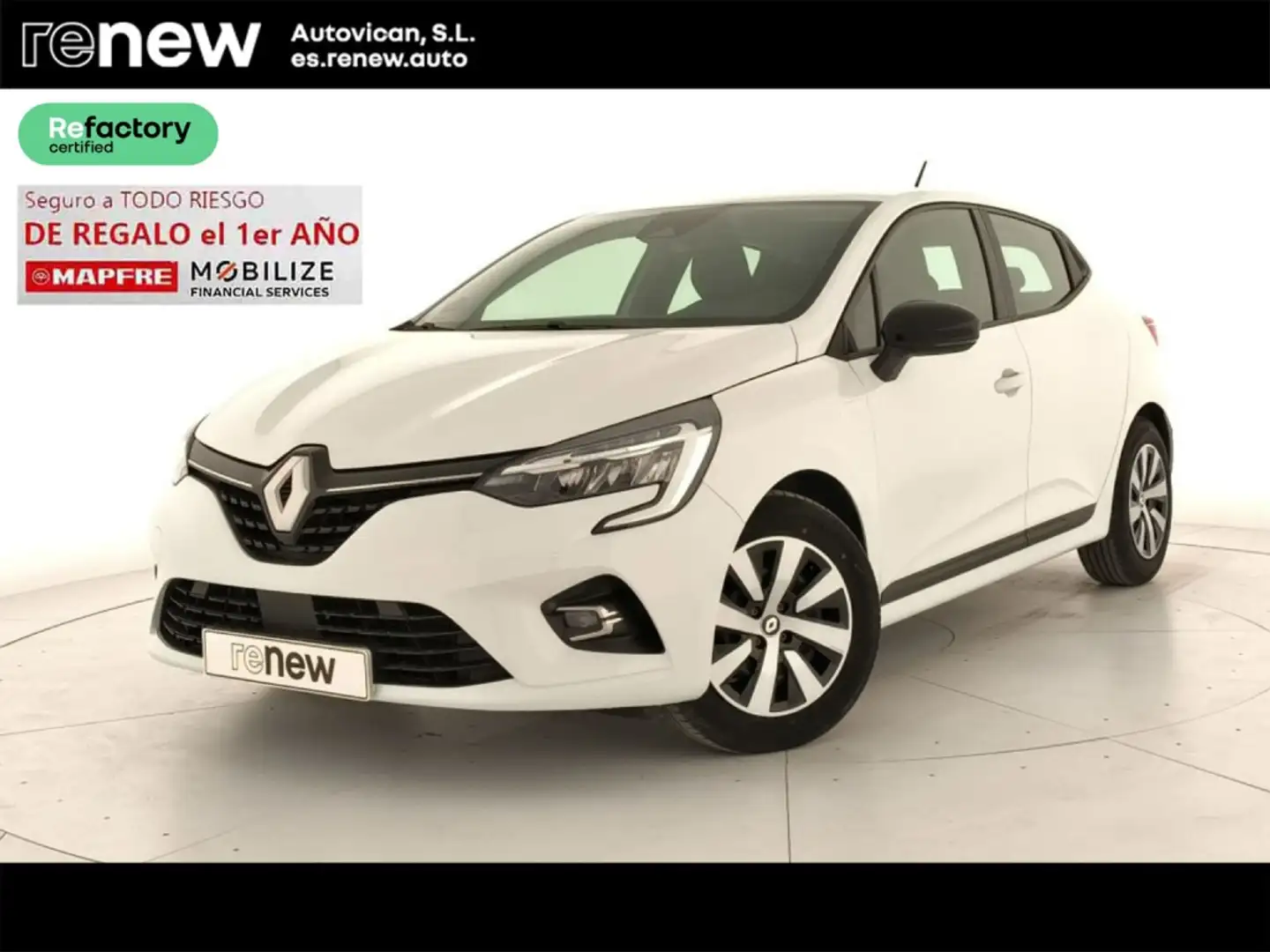 Renault Clio 1.6 E-TECH EQUILIBRE 5P Blanco - 1