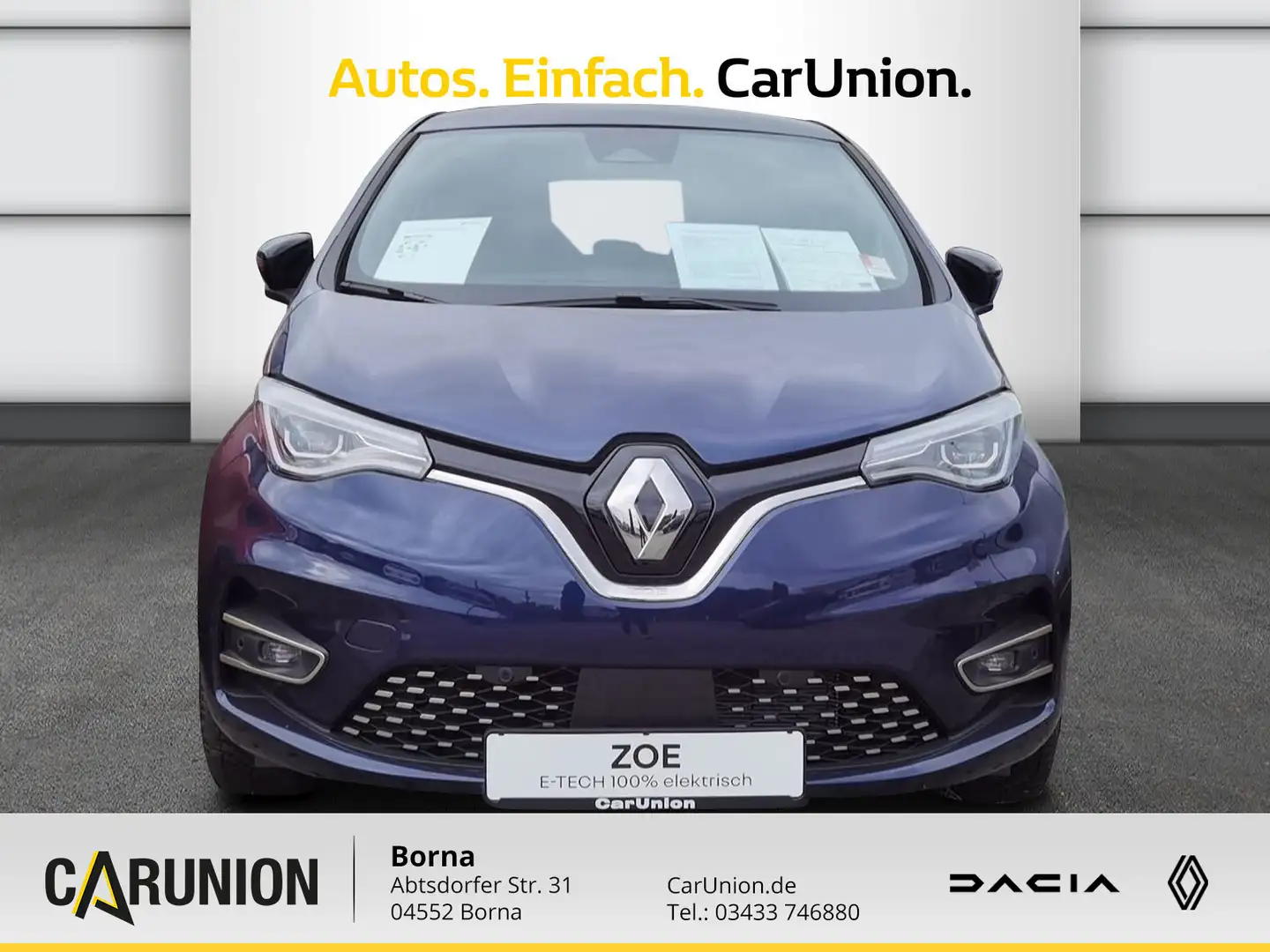 Renault ZOE E-Tech 100% el. Iconic Ganzjahresreifen Blu/Azzurro - 2