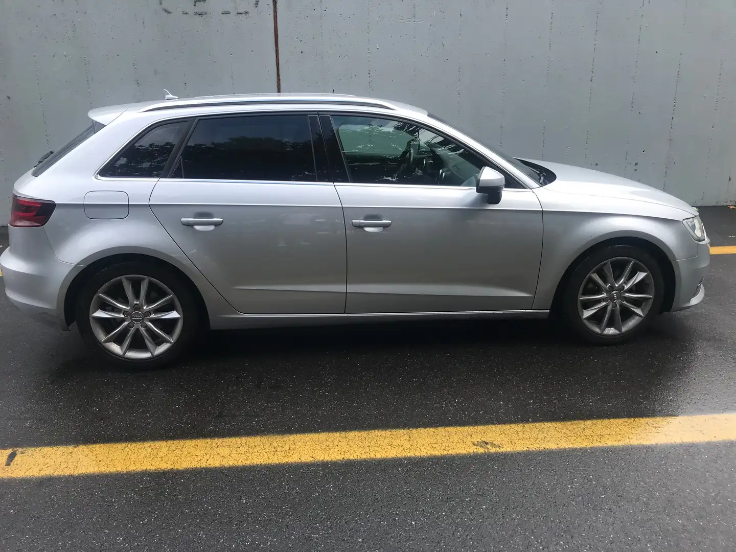 Audi A3 A3 III 2013 Sportback 2.0 tdi Ambition s-tronic Grigio - 2