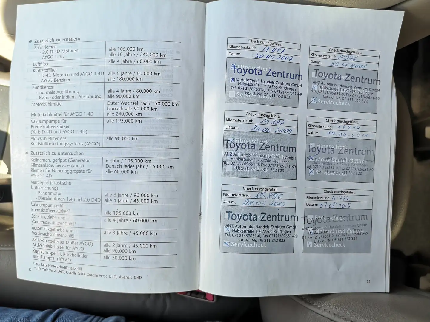 Toyota RAV 4 Executive 1.HAND Vollscheckheft Toyota ALU-Felgen Blau - 2