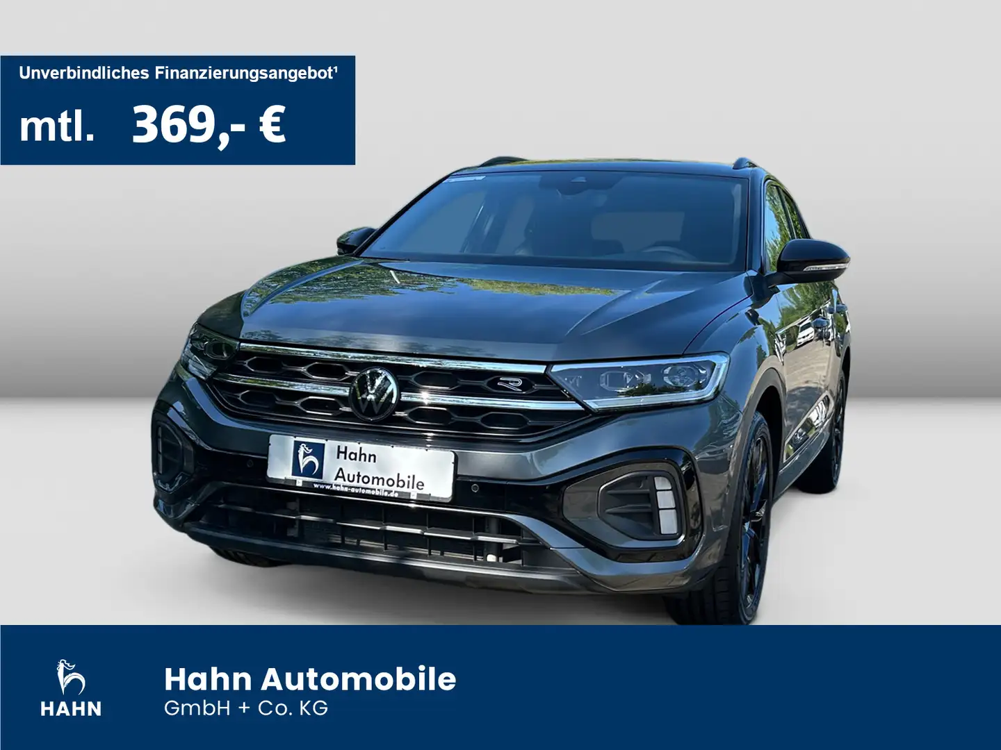 Volkswagen T-Roc 1.5TSI DSG R-Line BlackStyle AHK LED Navi Grijs - 1