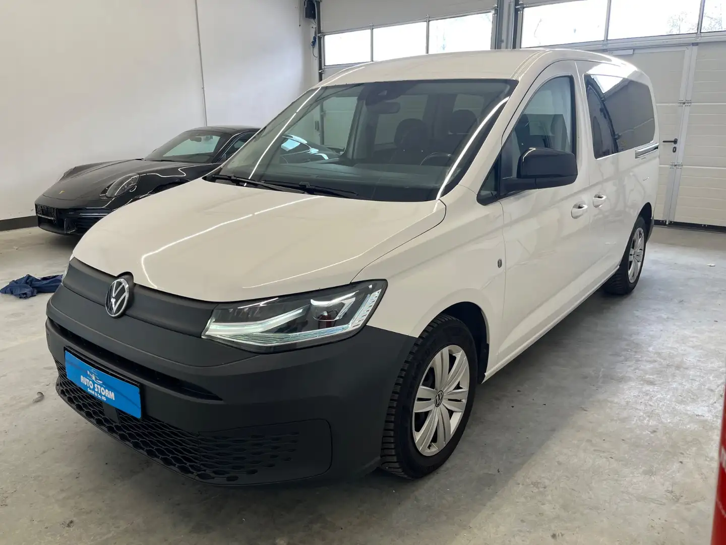 Volkswagen Caddy 2.0 TDI 4Motion Maxi*1-Hand*LED*Navi*GRA*PDC* LED Weiß - 1