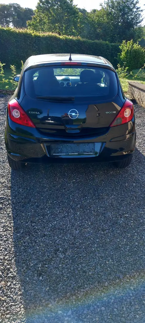 Opel Corsa Zwart - 1