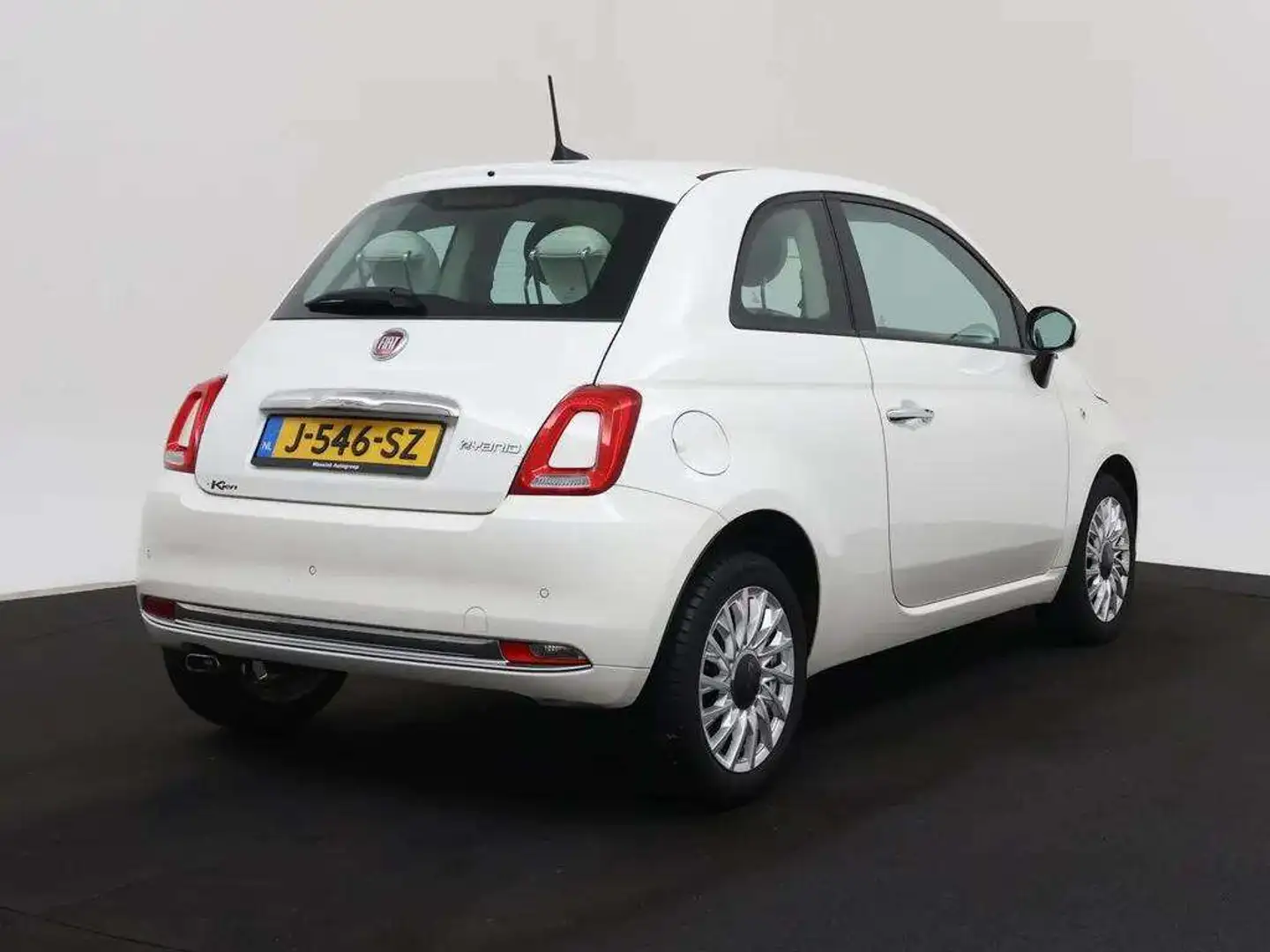Fiat 500 1.0 Hybrid Lounge Navi LMV Wit - 2