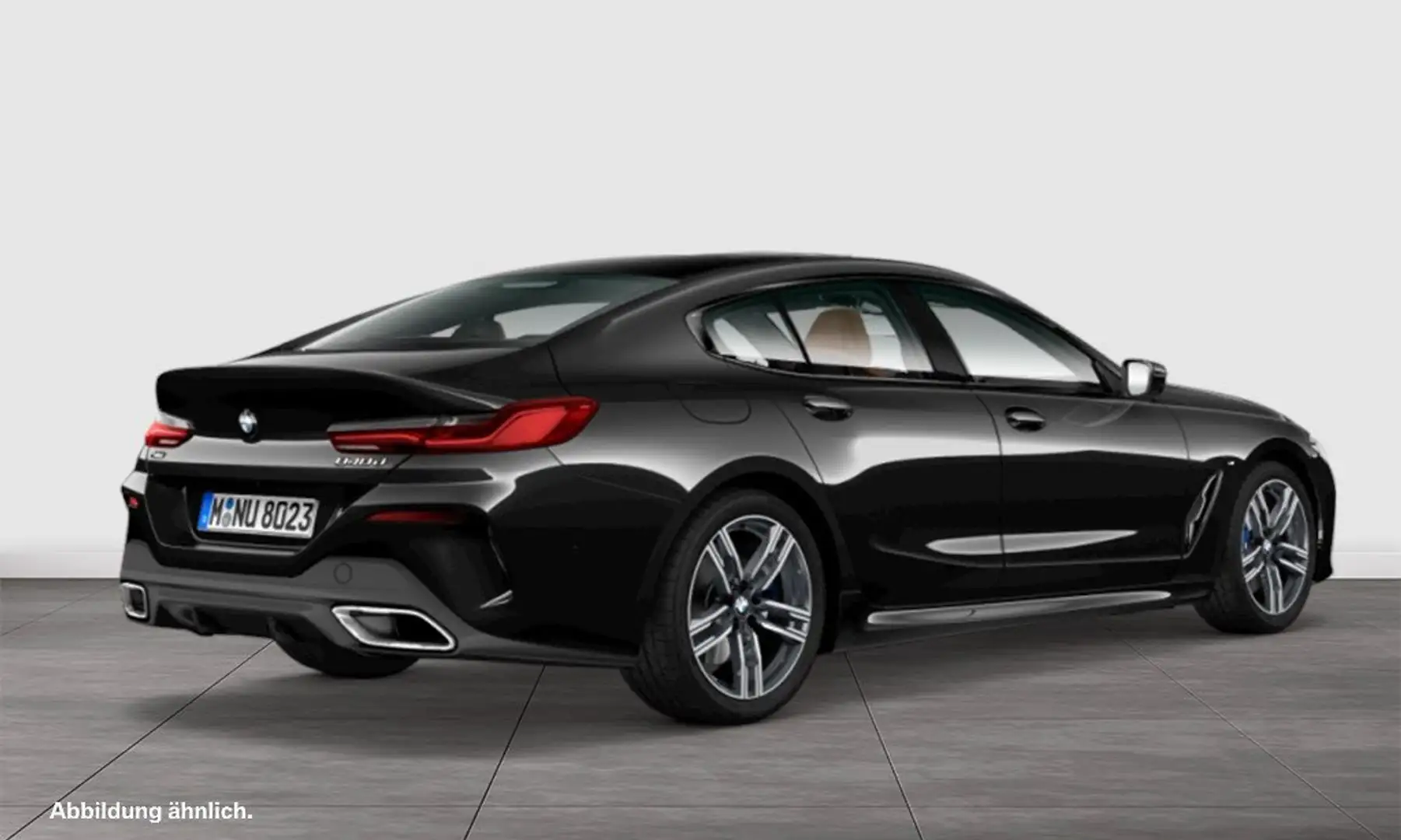 BMW 840 d xDrive Gran Coupé M Sport DA Prof. PA+ Pano Soft Schwarz - 2