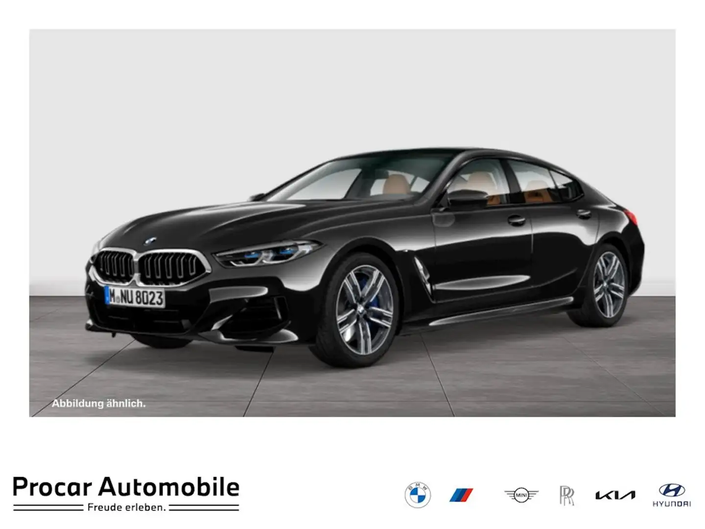 BMW 840 d xDrive Gran Coupé M Sport DA Prof. PA+ Pano Soft Schwarz - 1