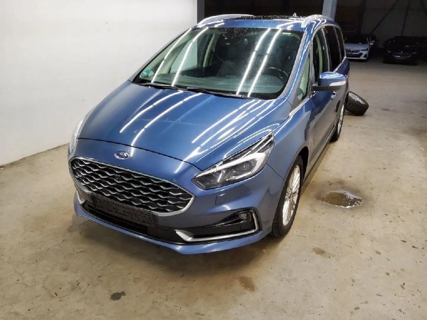 Ford Galaxy 2.0 Vignale Pano LED BLIS Leder ACC AH Blau - 1