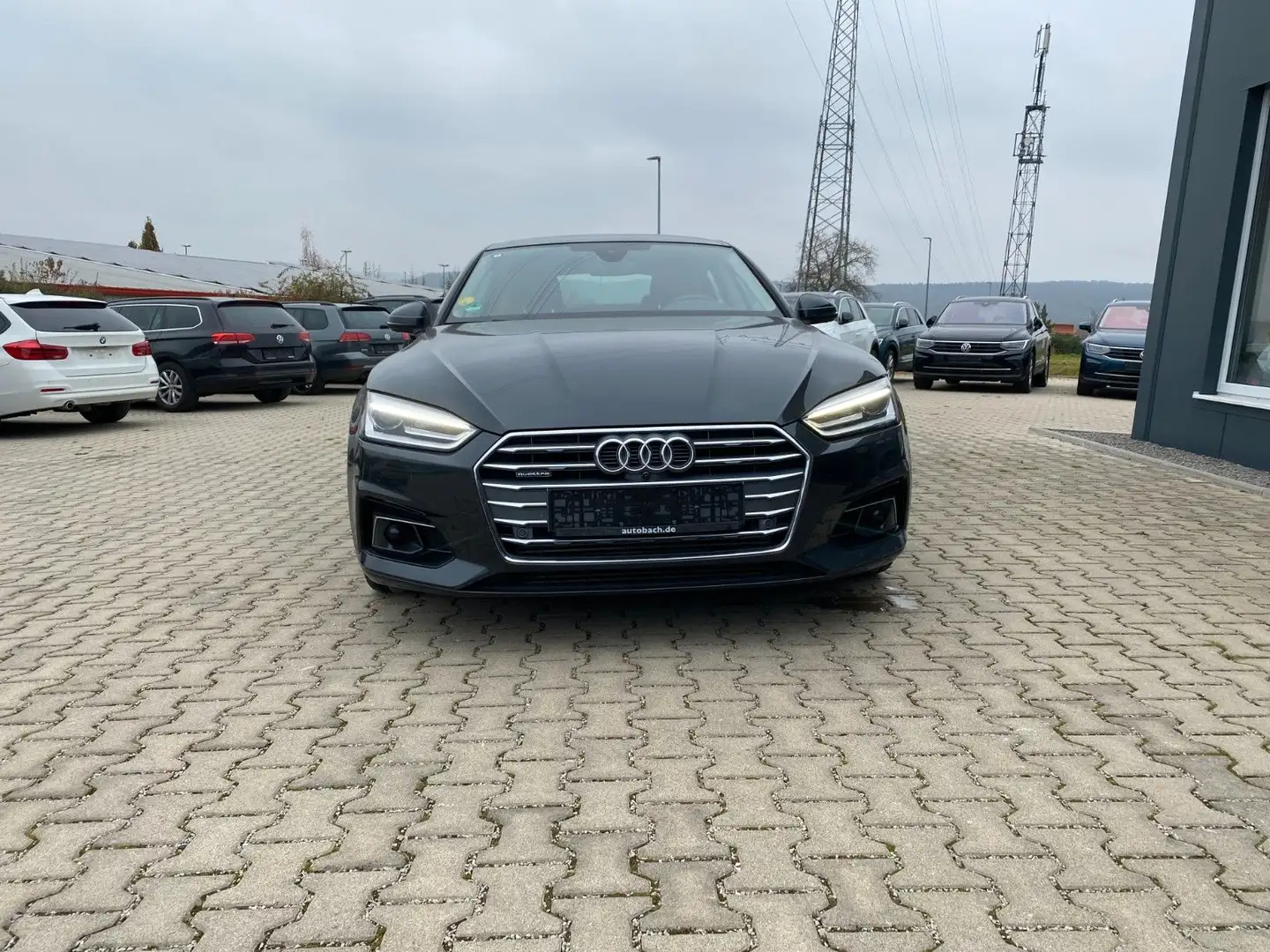 Audi A5 Sportb. 45 TDI quattro sport PAN-DACH/ST-HEI/ Gris - 2