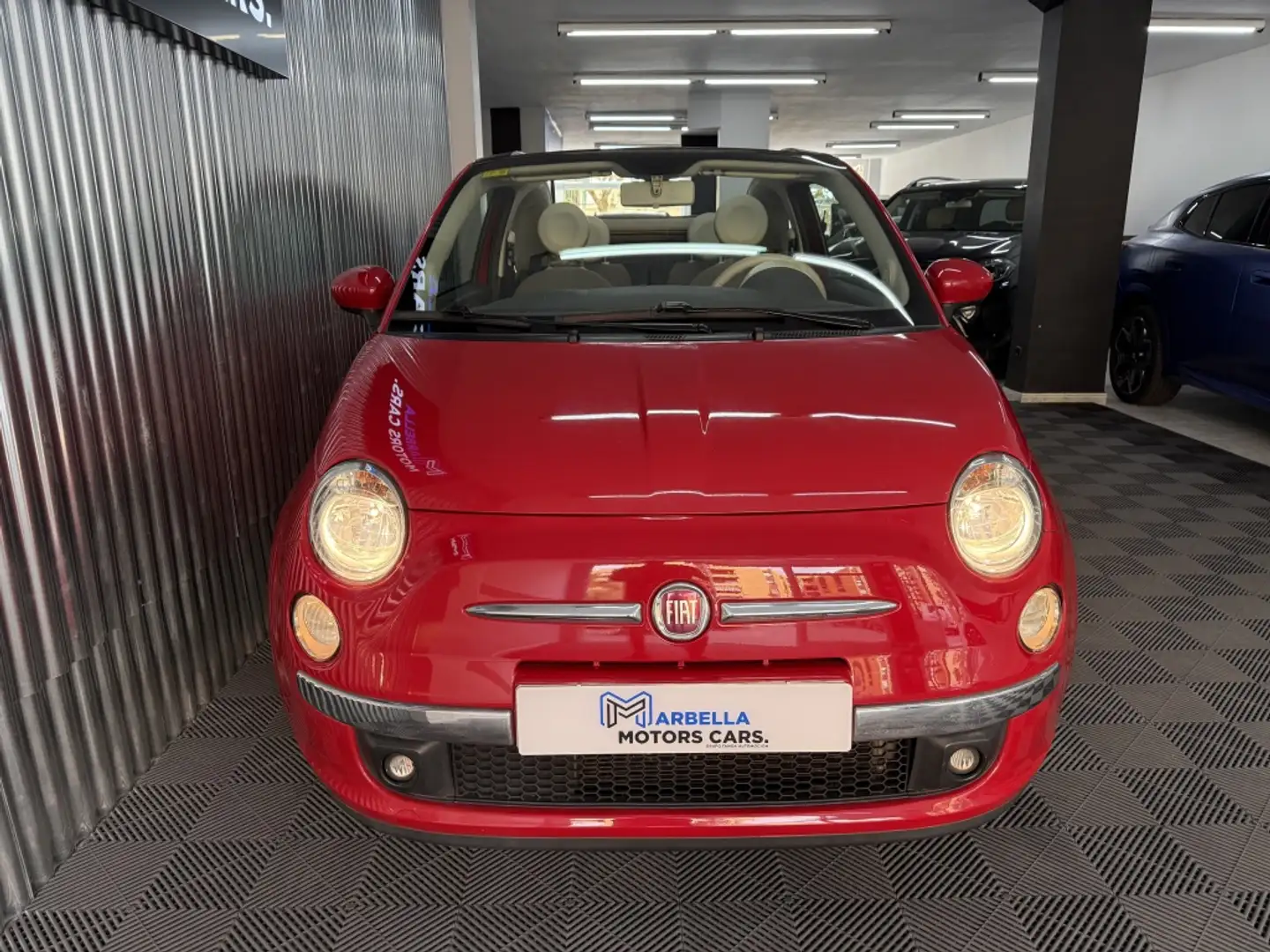 Fiat 500C 1.2 Lounge Rouge - 2