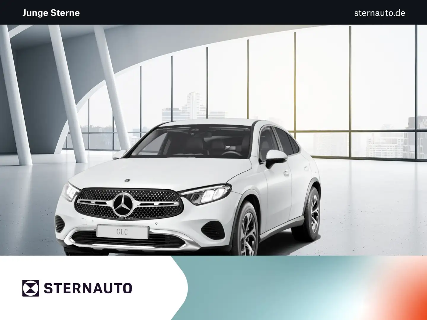 Mercedes-Benz GLC 300 GLC 300 e 4MATIC Coupé mit EQ Hybrid Technologie Weiß - 1