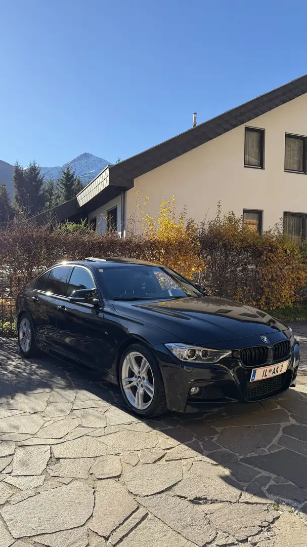BMW 320 320 d Mpaket ab Werk Schwarz - 1