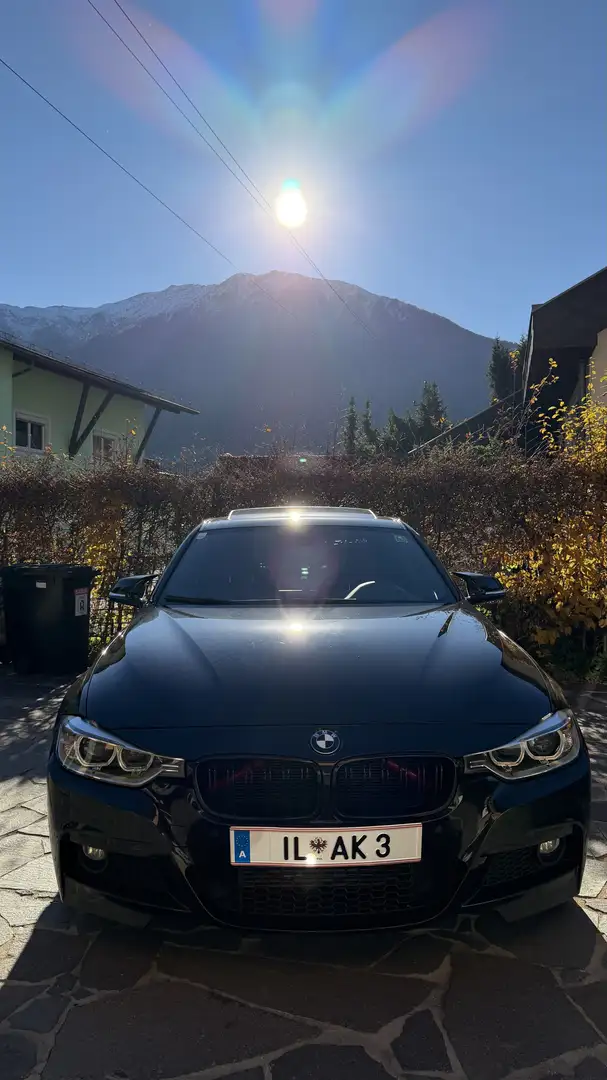 BMW 320 320 d Mpaket ab Werk Schwarz - 2