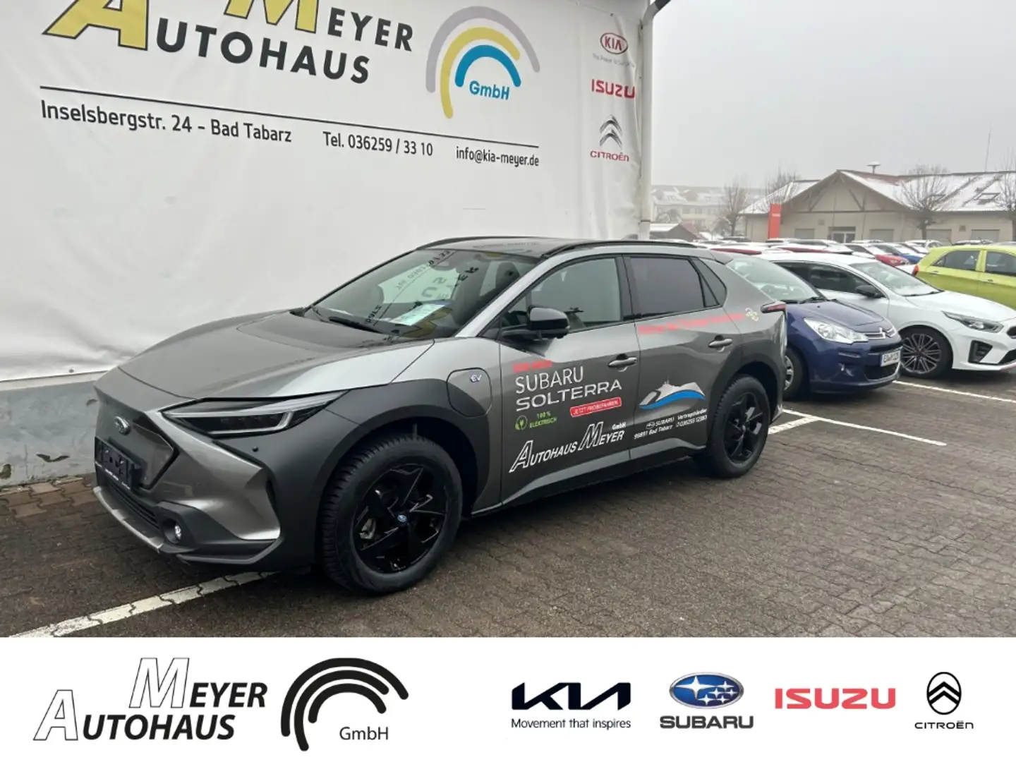 Subaru Solterra Comfort BEV Allrad +Navi+360 Kamera+LED+Fahrassist Grey - 1