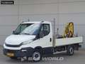 Iveco Daily 35S14 Open Laadbak Kraanwagen Hyva HA15 Euro6 3,5t Wit - thumbnail 7