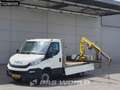 Iveco Daily 35S14 Open Laadbak Kraanwagen Hyva HA15 Euro6 3,5t Wit - thumbnail 5