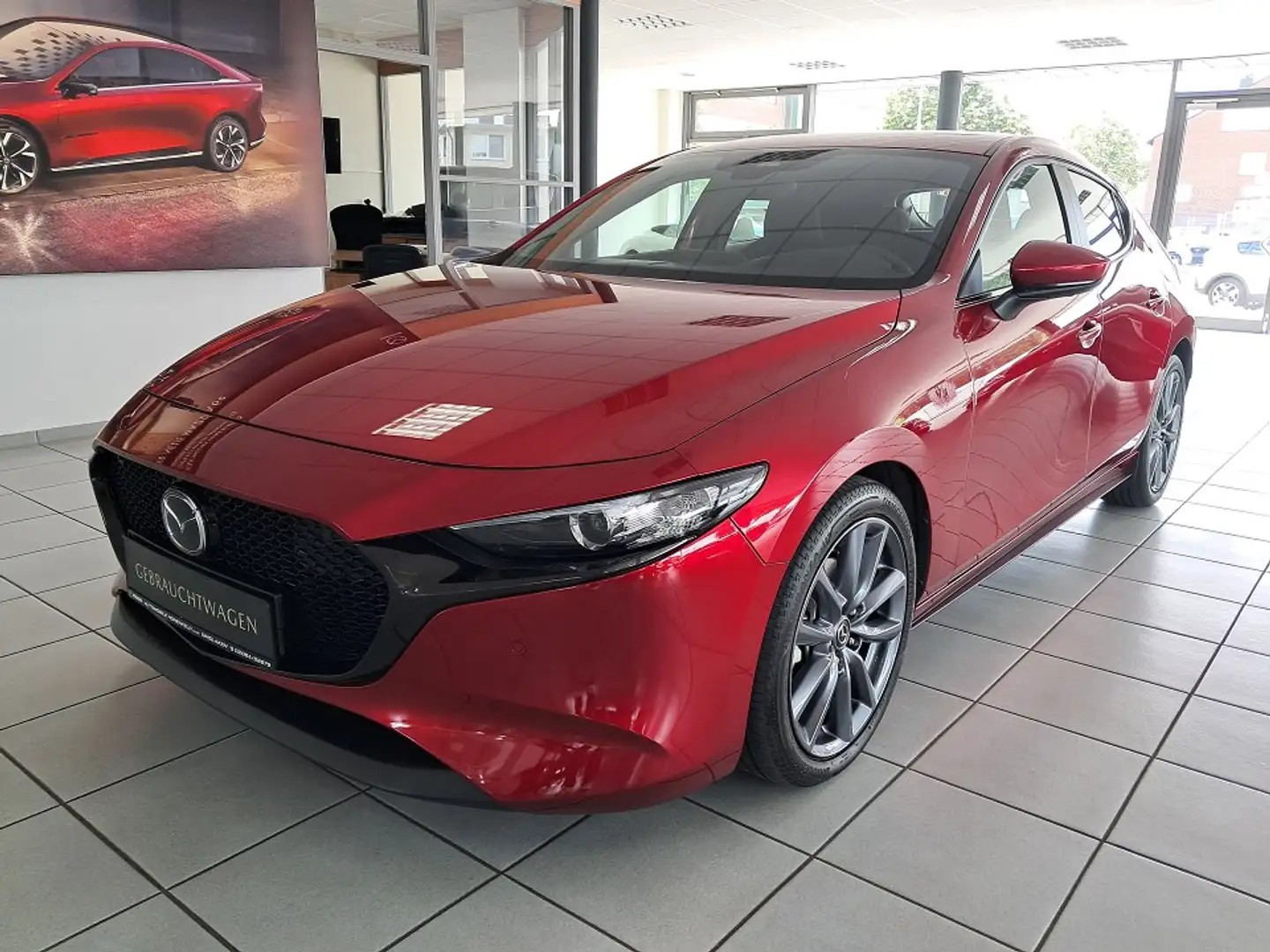 Mazda 3 SKYACTIV-G 2.0 Selection *NAVI*360°KAM.*LED*SHZG* Rot - 2