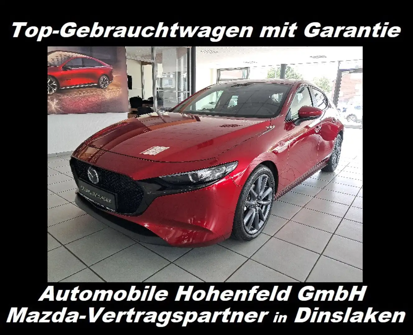 Mazda 3 SKYACTIV-G 2.0 Selection *NAVI*360°KAM.*LED*SHZG* Rot - 1