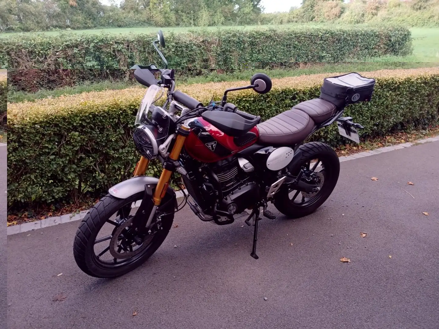 Triumph Scrambler 400 X Piros - 2