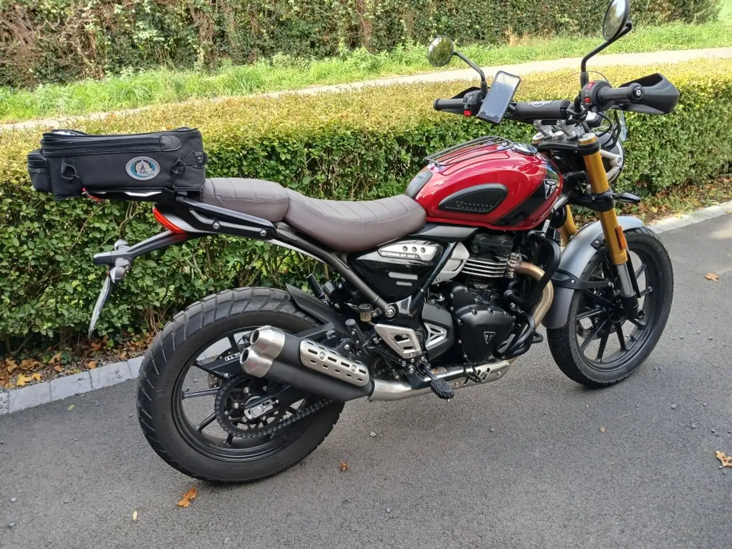 Triumph Scrambler 400 X Piros - 1