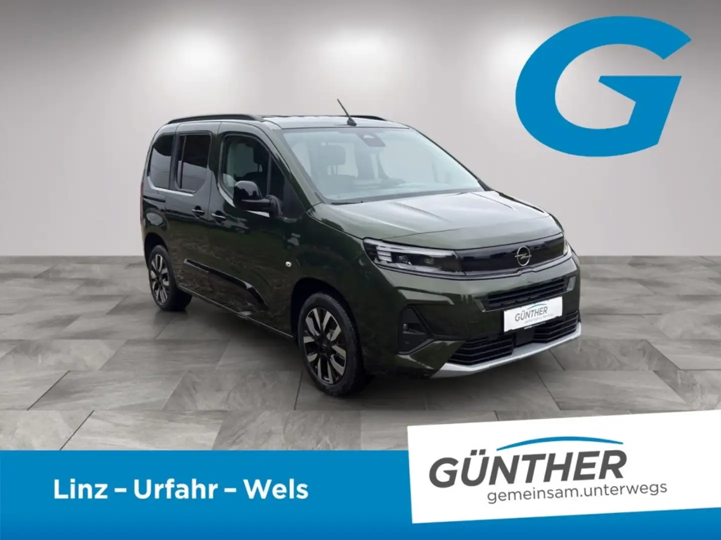 Opel Combo , GS, L, 1.5 Diesel (96 kW/130 PS), 8-Gang-Au Grün - 2