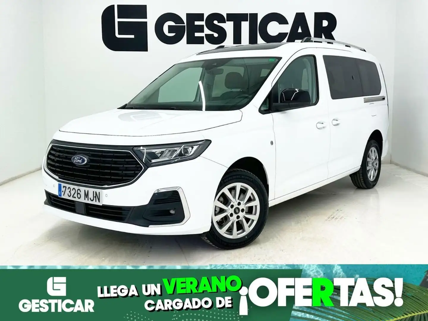 Ford Tourneo Connect 2.0 Ecoblue SWB L1 Titanium 122 Blanco - 1