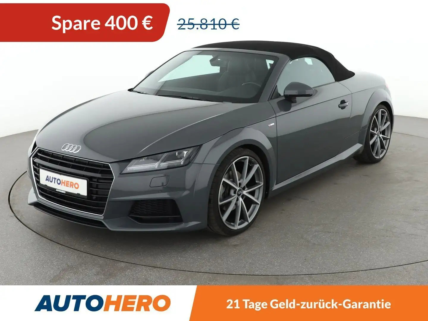 Audi TT 1.8 TFSI Roadster*S-LINE*NAVI*LED*CAM*PDC*SHZ* Gris - 1