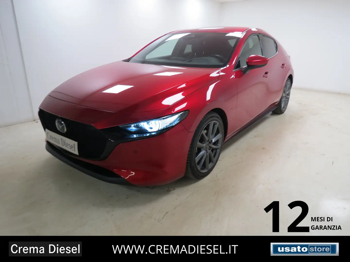 Mazda 3 3 5p 2.0 m-hybrid Exceed Bose Sound Pack 122cv Rosso - 1