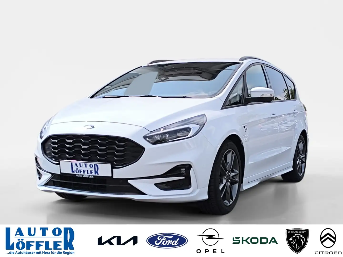 Ford S-Max ST-LINE 2.5 CVT FHEV SHZ DAB RFK Automatik Klima Weiß - 1