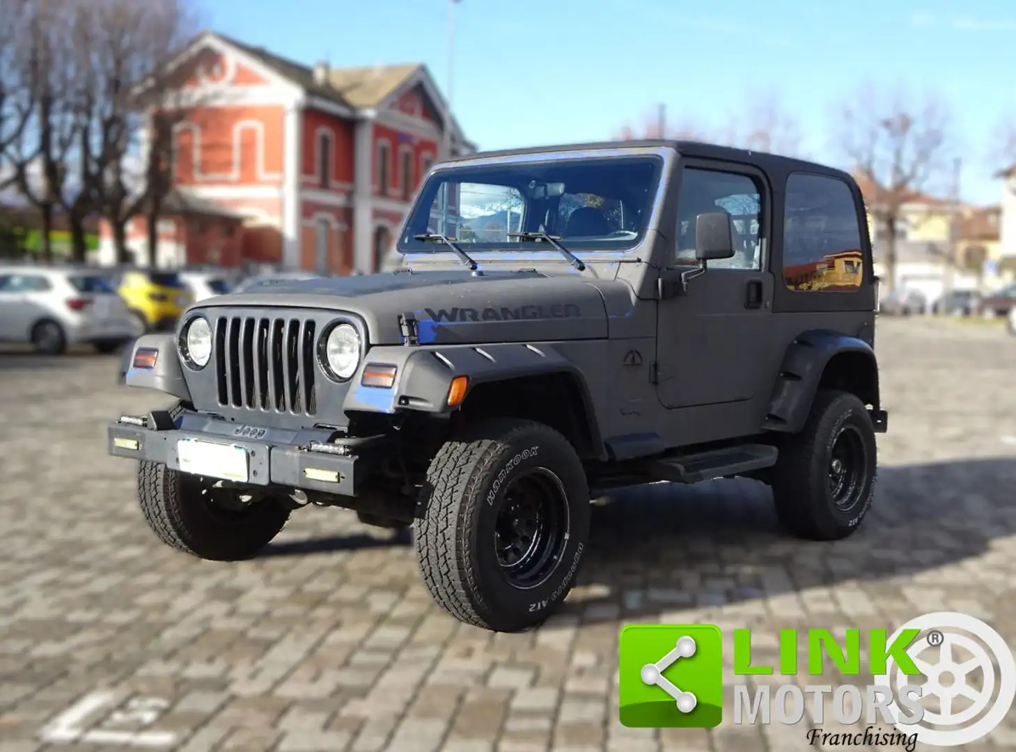 Jeep Wrangler 2.5 tj Hard Top gancio traino 1800 KG Grau - 1