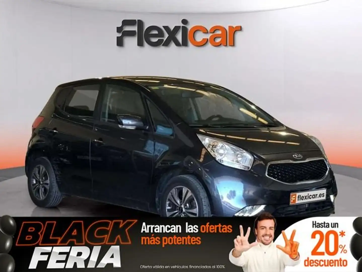 Kia Venga 1.6CRDi VGT Emotion 128 Gris - 1