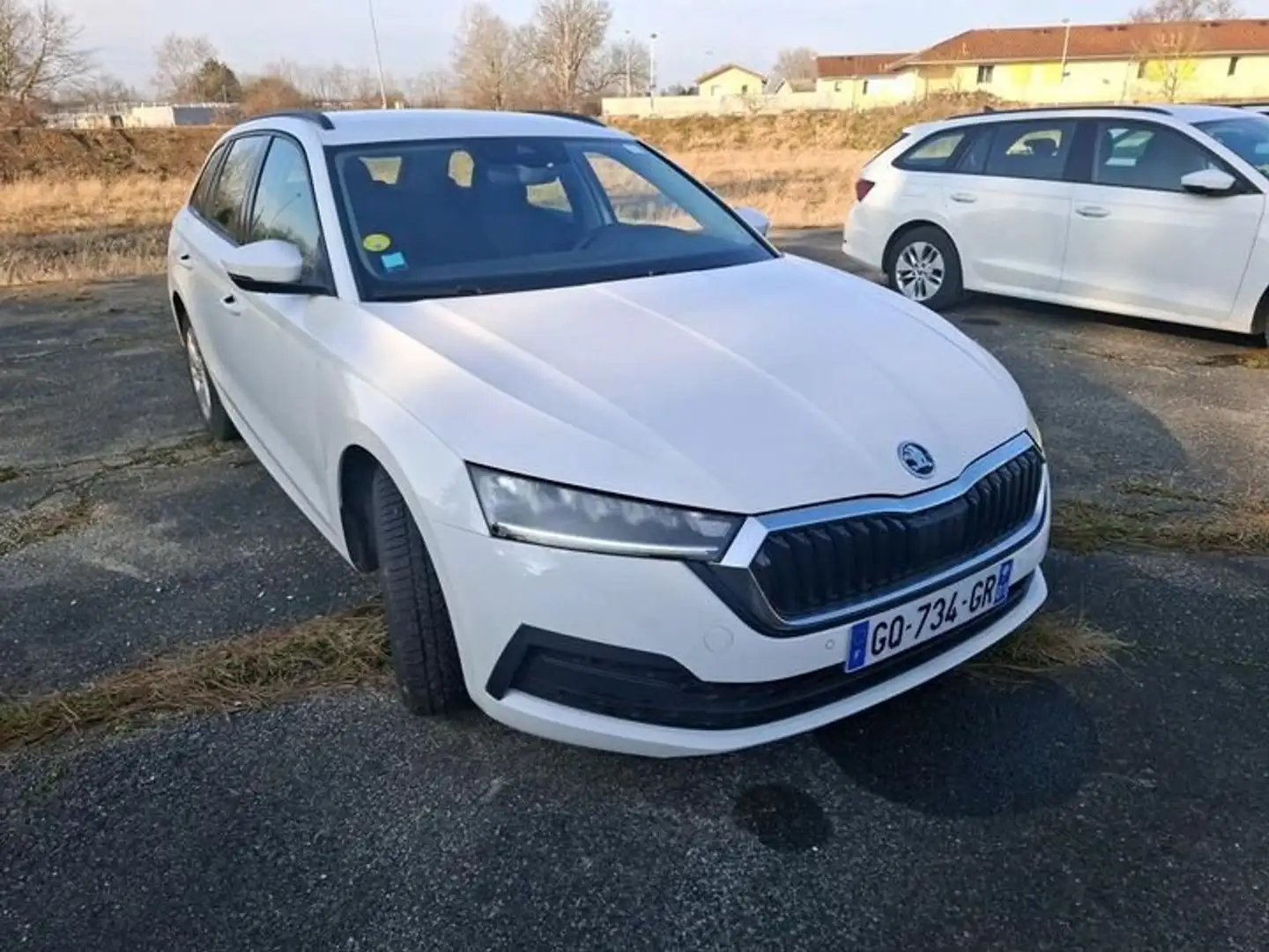 Skoda Octavia 2.0 Tdi 116 Dsg Business Blanc - 2