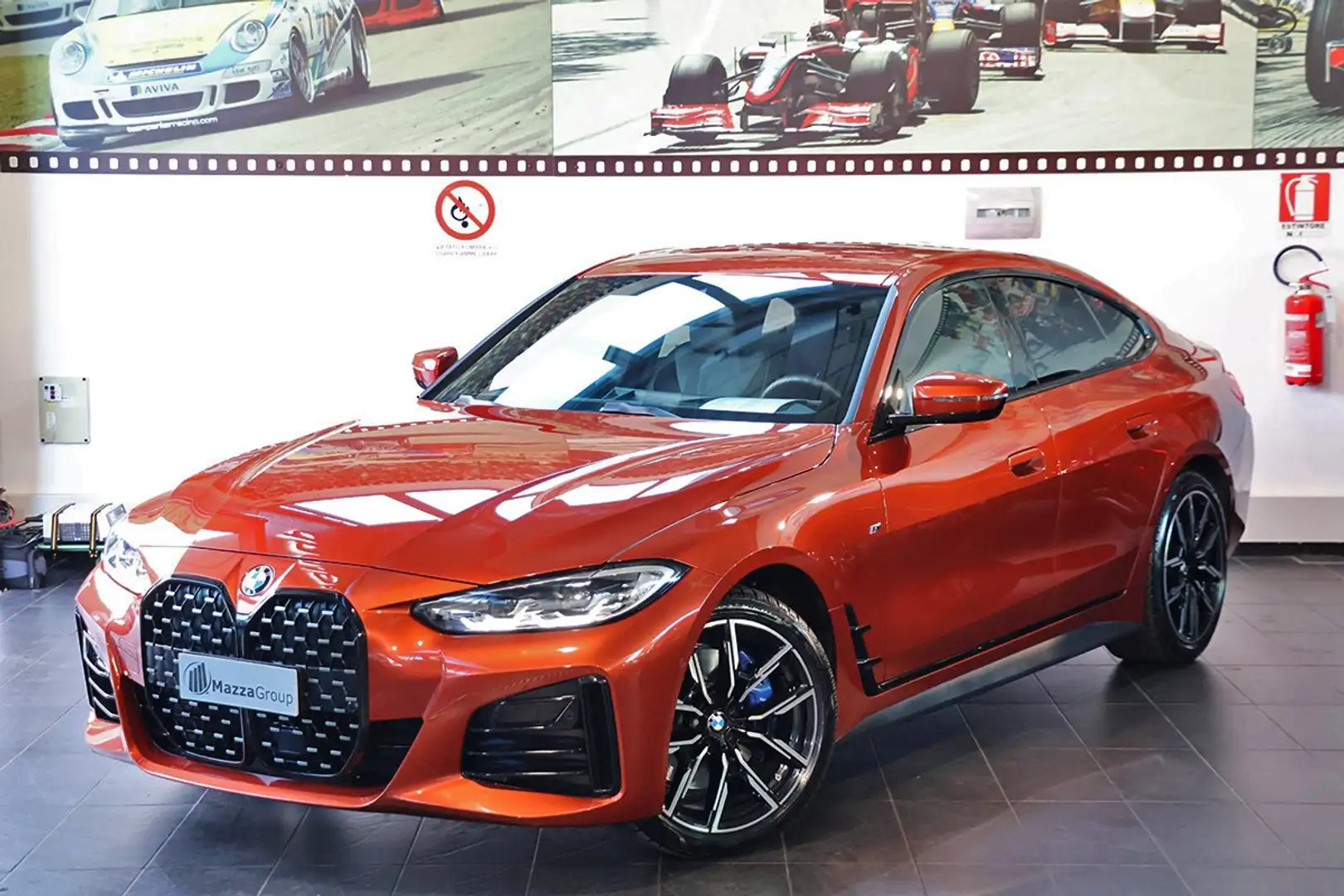 BMW 420 d xDrive 48V Gran Coupé MSport -PRO/FRENI M/19" Arancione - 1