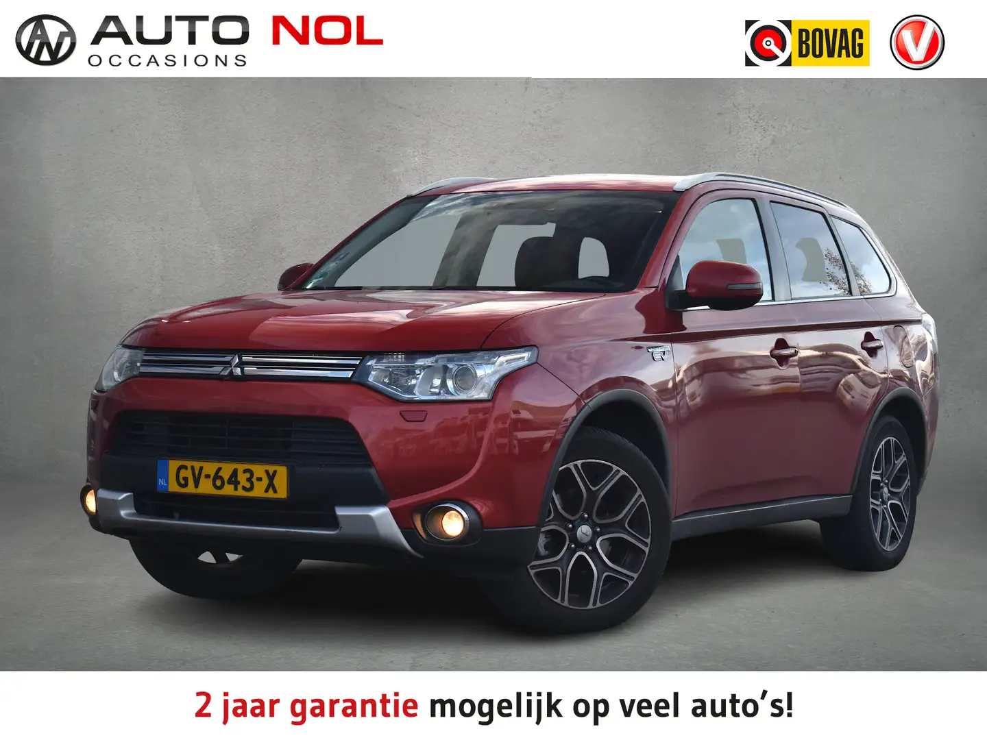 Mitsubishi Outlander 2.0 PHEV Limited Edition X-Line | Trekhaak | Leer Rood - 1