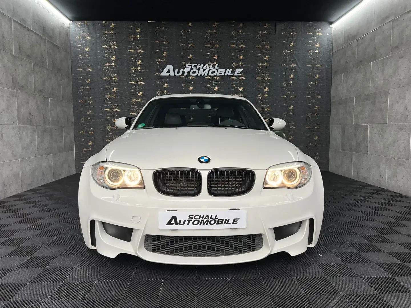 BMW 1er M Coupé *Dt.Fzg*Unfallfrei*Scheckheft*NAVI* Blanc - 2