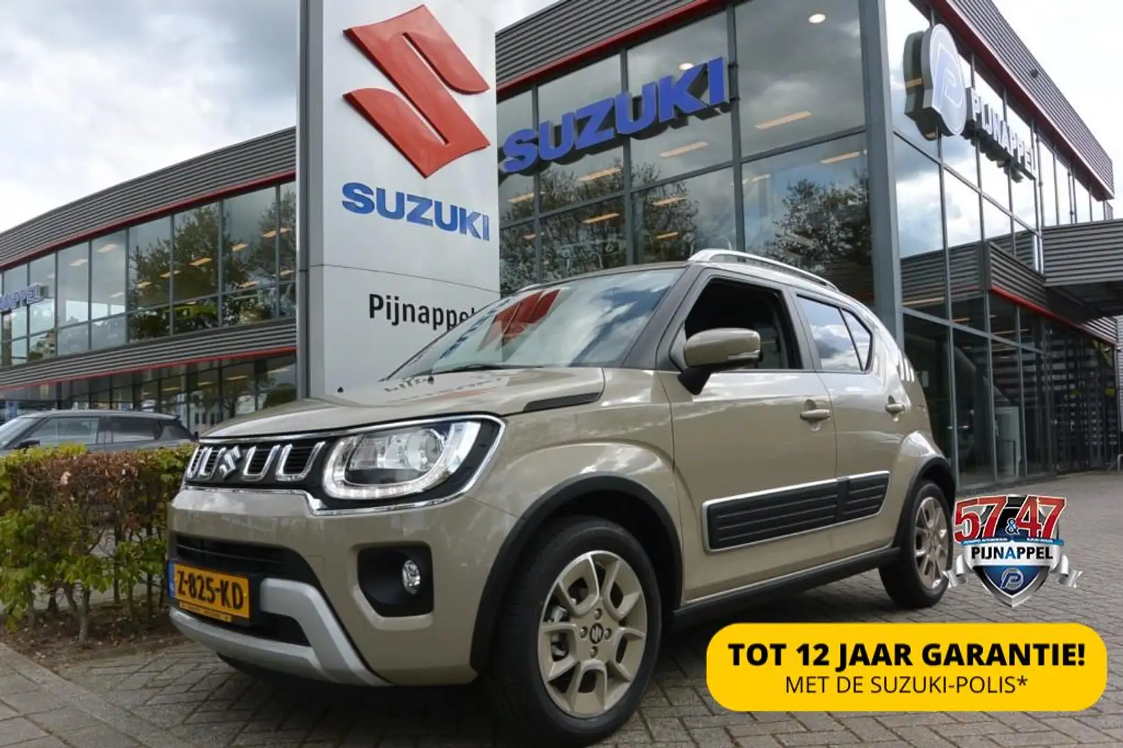 Suzuki Ignis 1.2 Style Smart Hybrid 5-deurs Navigatie/Stootlijs Brun - 1