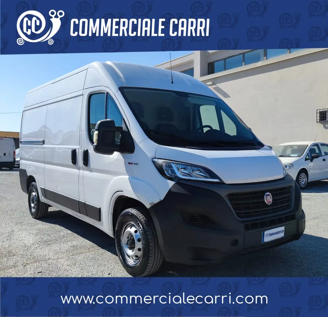 Fiat MH2 2.3 M-JET FURGONE PASSO MEDIO TETTO ALTO 3PTI Bianco - 1