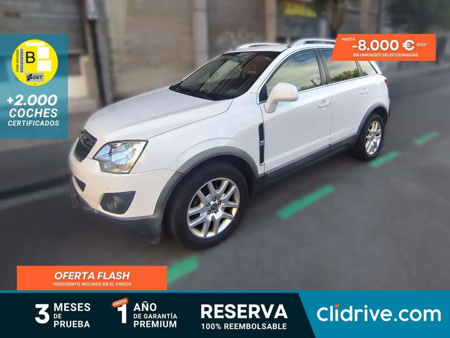 Opel Antara 2.2CDTI Selective S&S 4x4 Blanco - 1