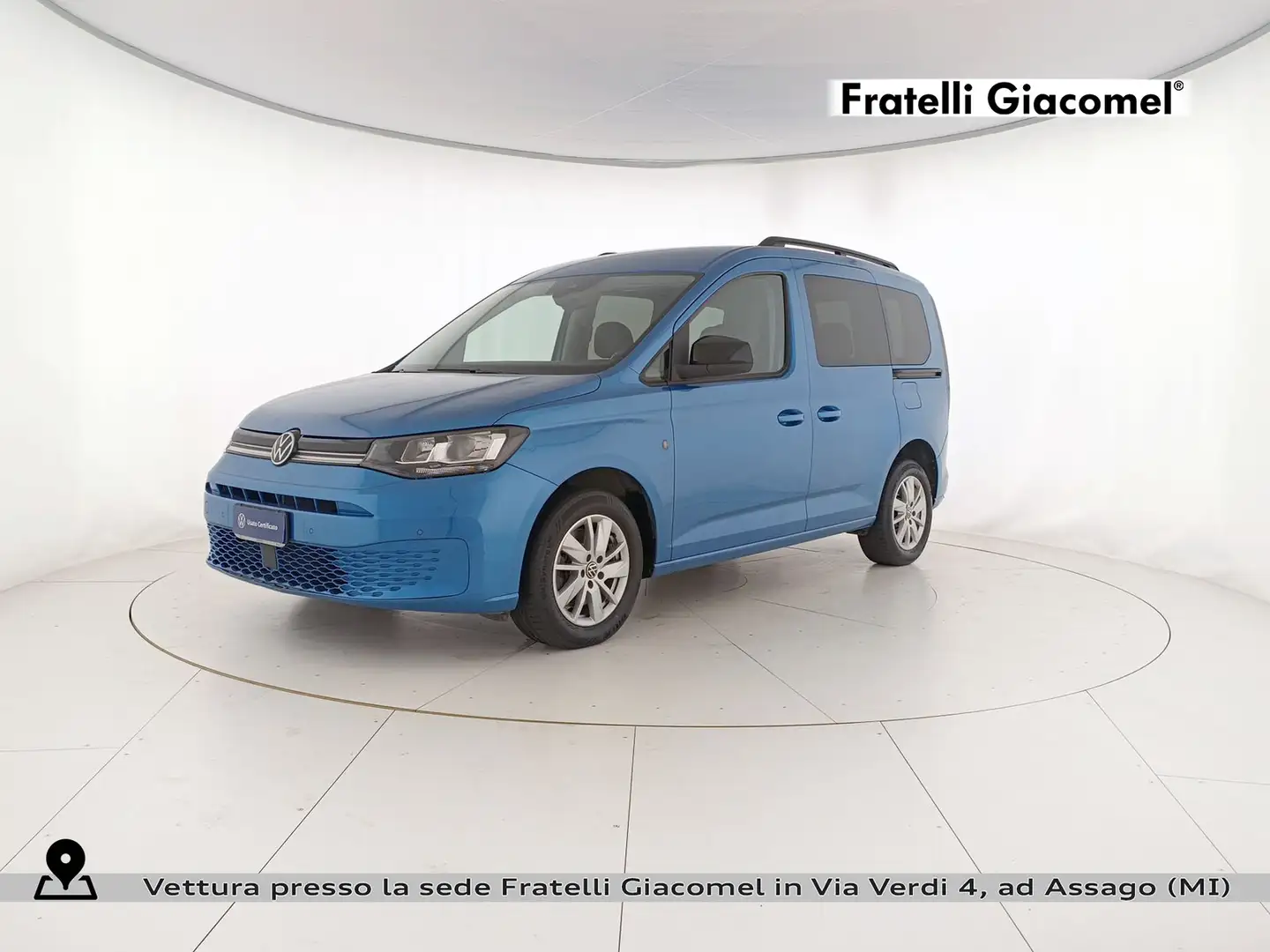 Volkswagen Caddy 2.0 tdi 122cv life dsg7 Niebieski - 1