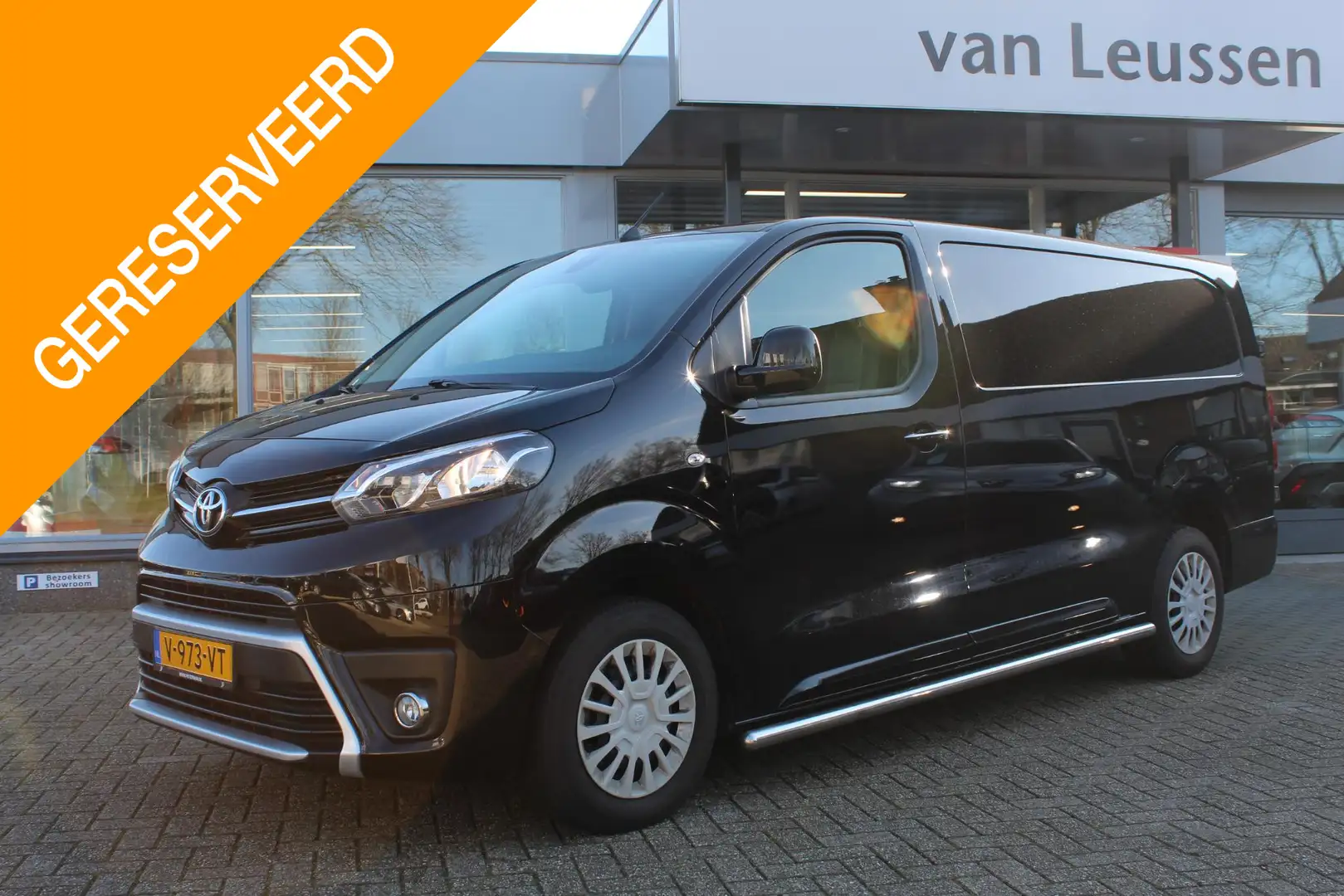 Toyota Proace Long Worker 2.0 D-4D PROFESSIONAL TREKHAAK KEYLESS Zwart - 1