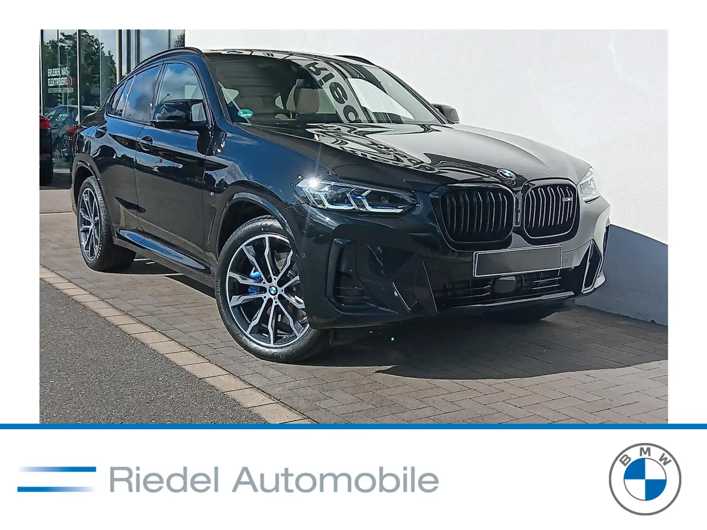 BMW X4 M40d Sport Aut. Panorama*AHK*DAPro*Laser*h/k Noir - 1