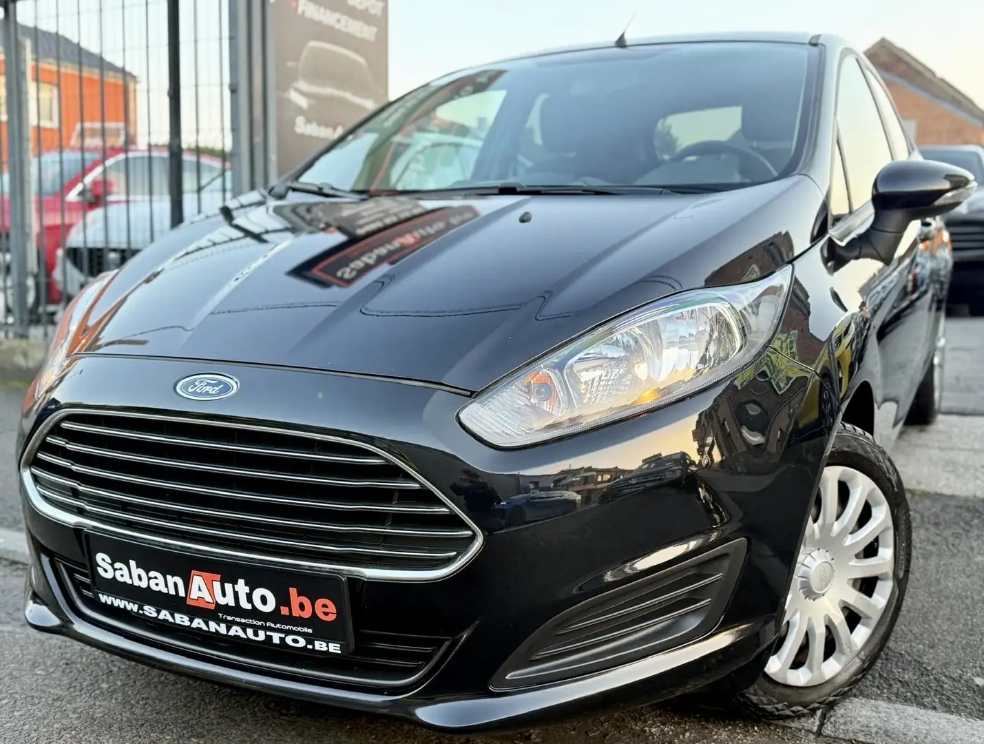 Ford Fiesta Fiesta 1.0i ° AIRCO ° 5 PORTES ° GARANTI Zwart - 1