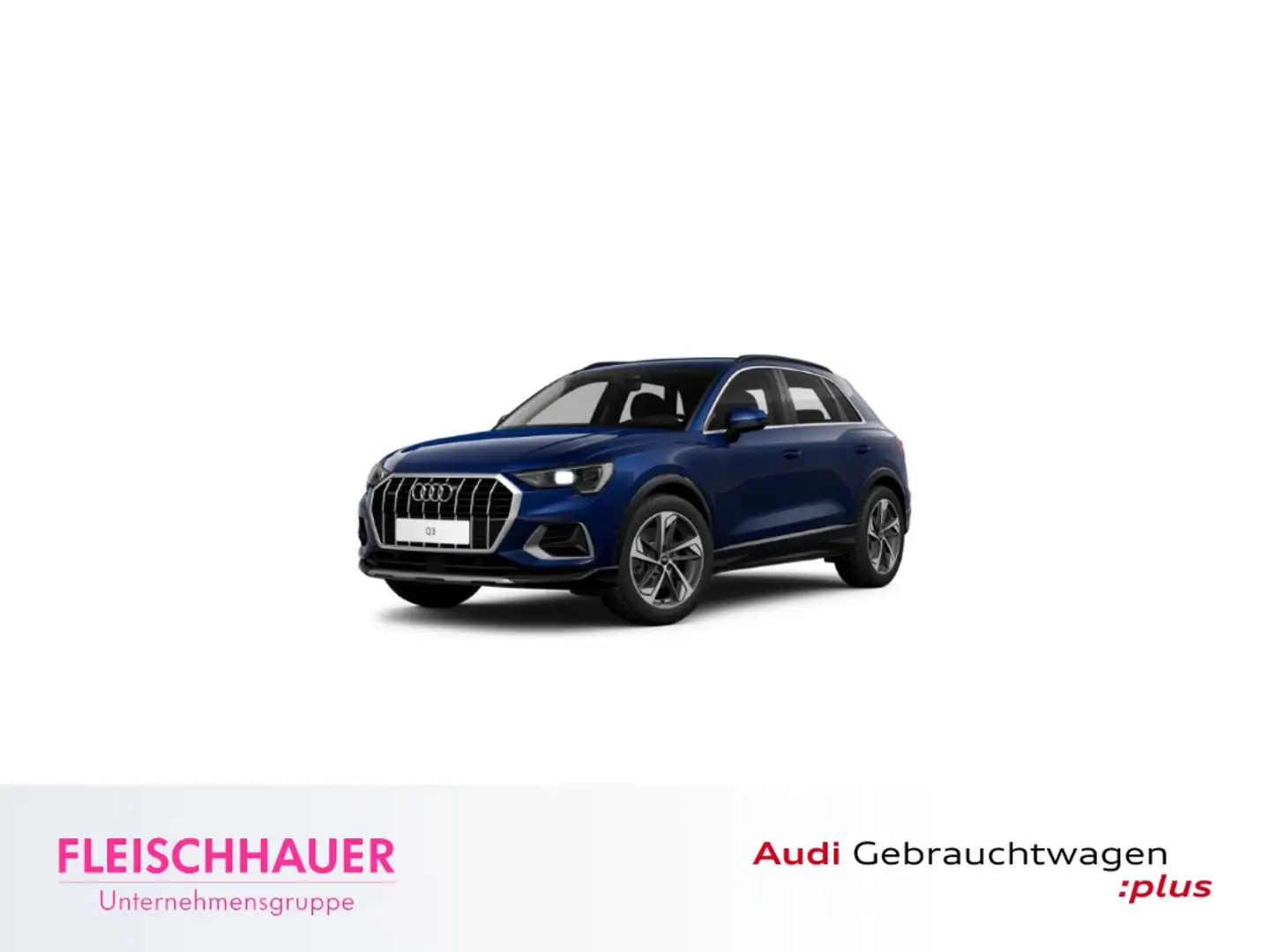 Audi Q3 40 TFSI quattro advanced 2.0 Navi+Stdhzg+LED+APP+A Blau - 1
