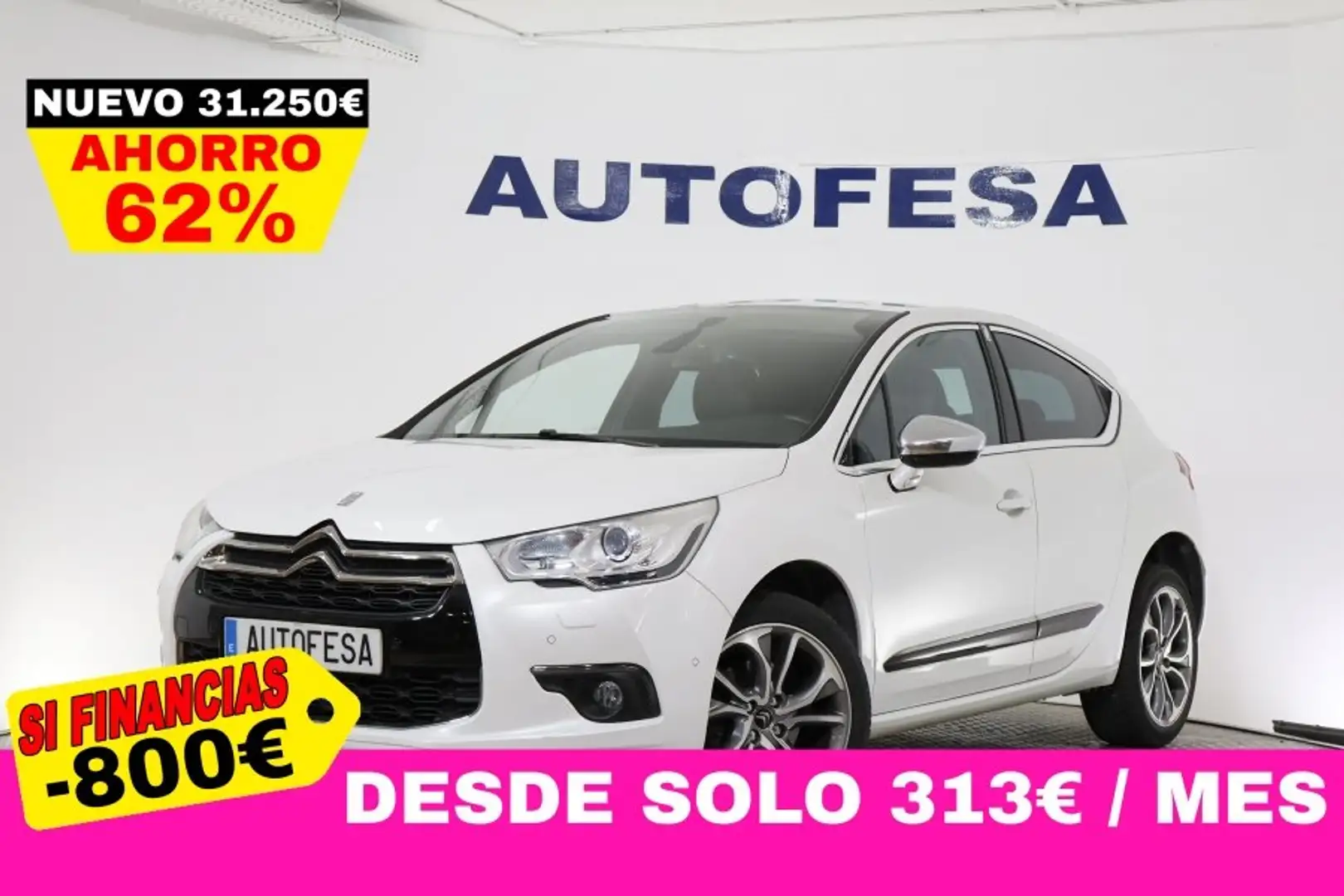Citroen DS4 2.0 HDI 160CV SPORT CHIC AUTO 5P # NAVY, CUERO Alb - 1