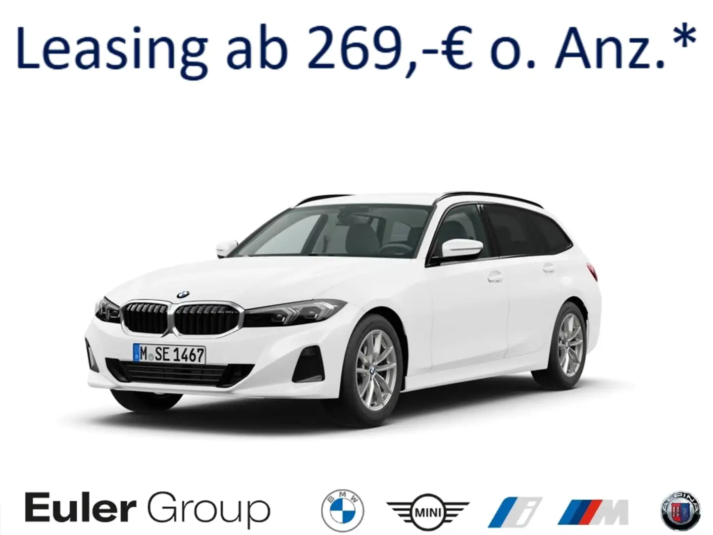 BMW 318 iA Touring AHK Comf.Pak. Widescreen HiFi Alarm 17' Weiß - 1