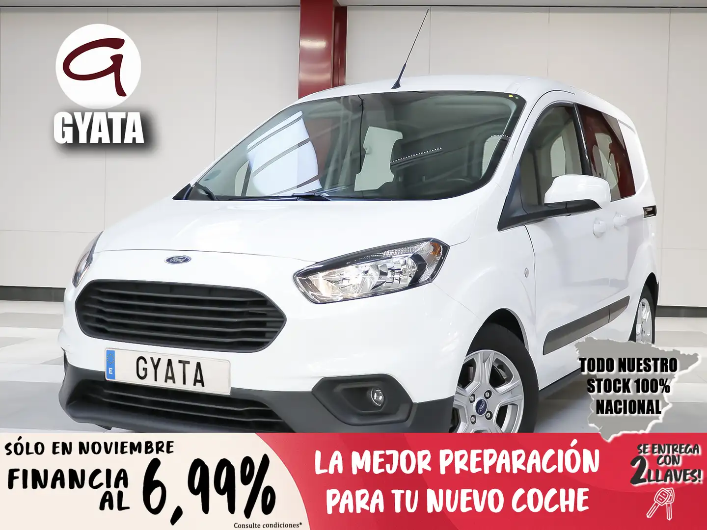 Ford Transit Courier Kombi 1.5TDCi Ambiente 100 Bianco - 1
